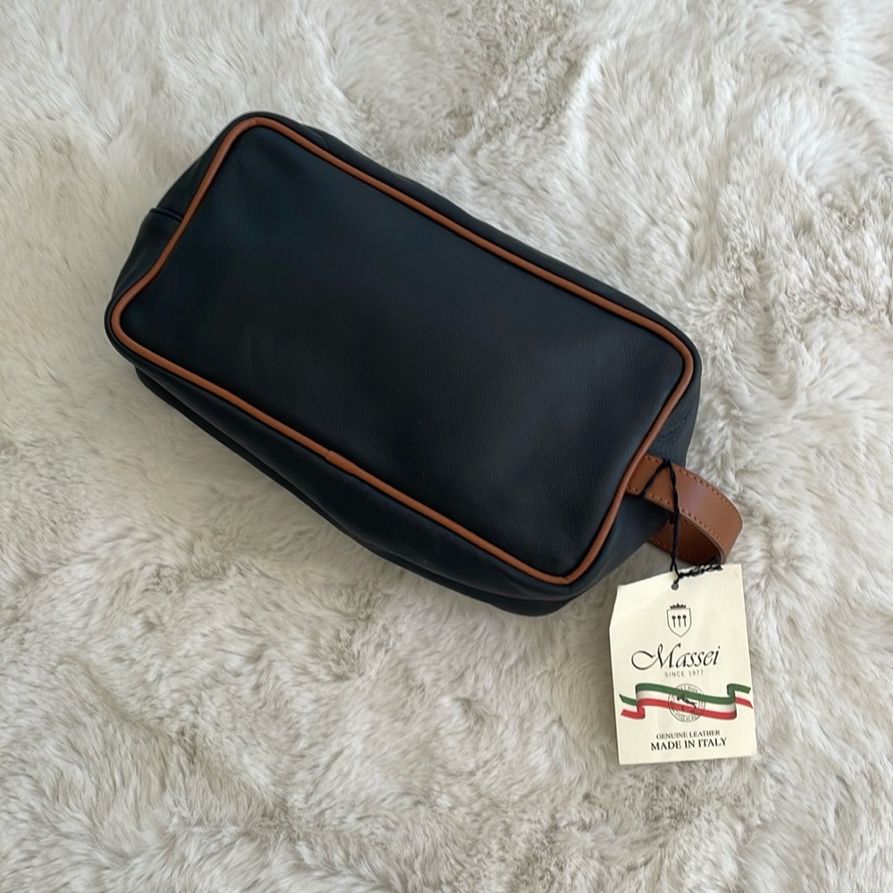 Massei Genuine Leather Men's Toiletry